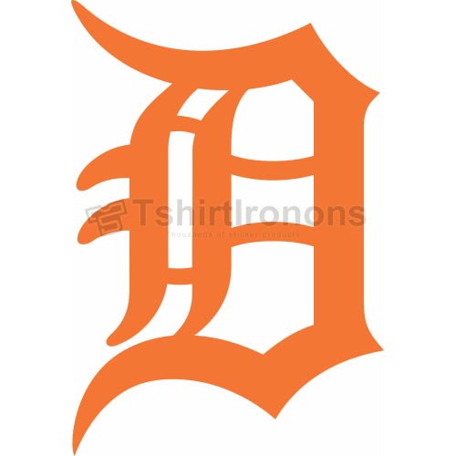 Detroit Tigers T-shirts Iron On Transfers N1580 - Click Image to Close